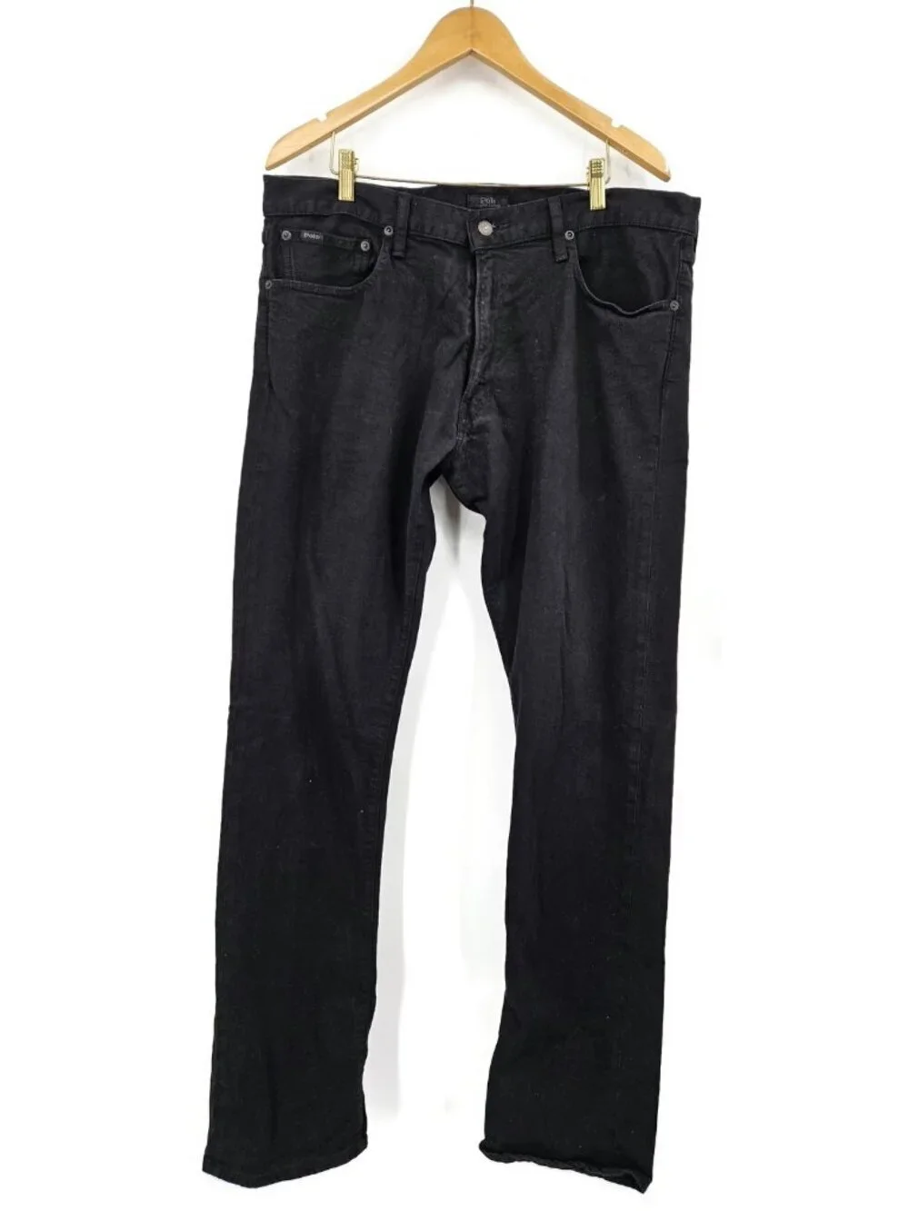 Polo Ralph Lauren Black Label Jeans Mens 36 x 34 Varick Slim Straight Pants